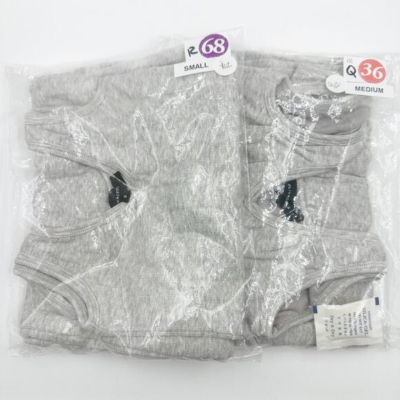 Olivaceous Gray Ribbed V Neck Tank Tshirt Bodycon Lined Mini Dress Medium M NWOT - Picture 10 of 10